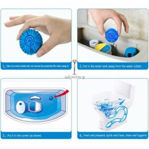 10 Pcs Toilet Cleaning Tablets
