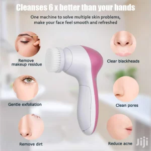 5 in 1 Facial Cleansing Brush Set Beauty Face Care Massager