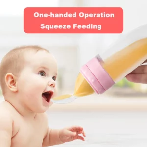 Silicone Baby Spoon Feeder 