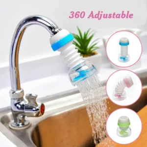 Adjustable Fan Faucet With Clip 